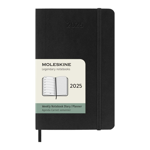 [10794990] Moleskine soft cover 12 month weekly PK planner