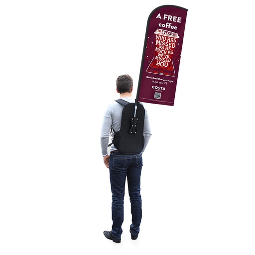 Feather Backpack Flags and Kits