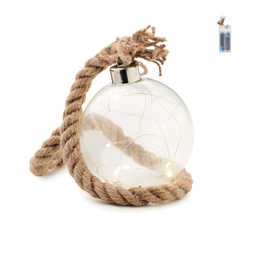 [CX1514-22] Glass Bauble Led Light