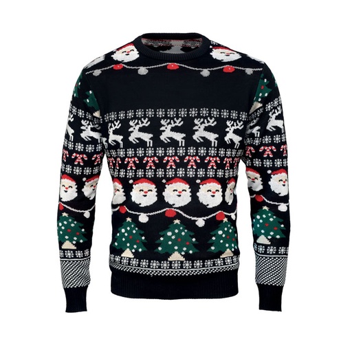 [CX1554-03] Christmas Led Sweater L/Xl
