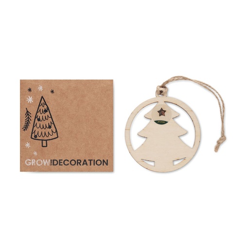 [CX1555-40] Wooden Tree Shape Hanger