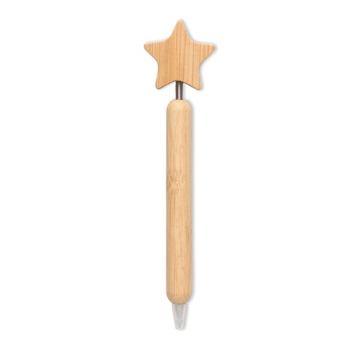 [CX1581-40] Bamboo Star Ball Pen