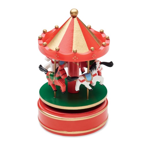 [CX1583-99] Mini Carousel Music Box
