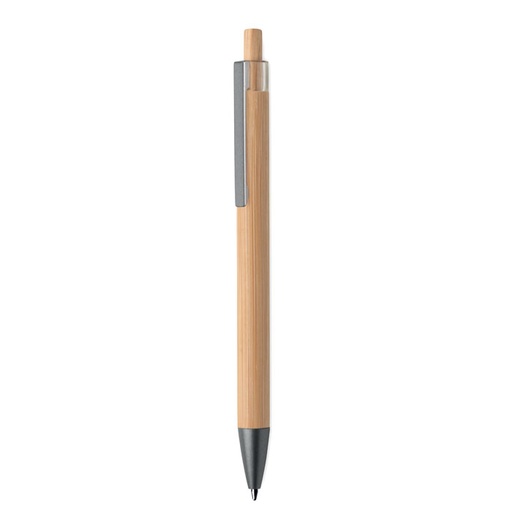 [MO2595-40] Push Button Bamboo Pen