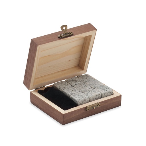 [MO2620-40] 9 Stone Ice Cube Set In Box