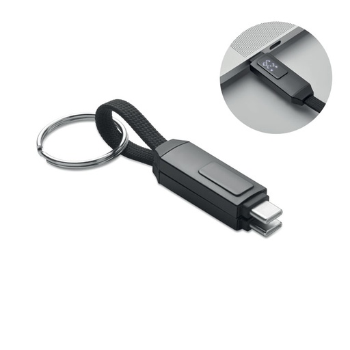 [MO2682-03] 60W Charging Cable Keyring