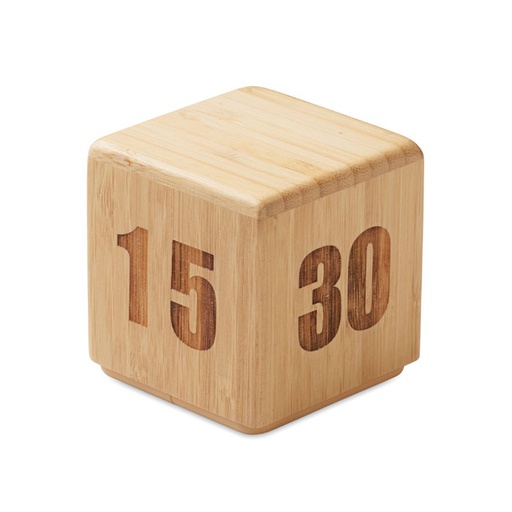 [MO2933-40] Bamboo Twist Snooze Timer