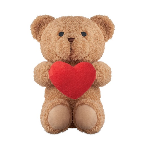 [MO2949-05] Teddy Bear With Heart 23Cm