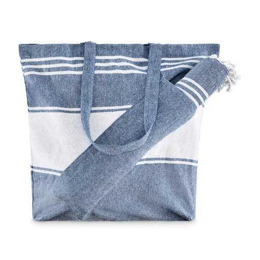 Beach Bag With Towel 50X14X38Cm