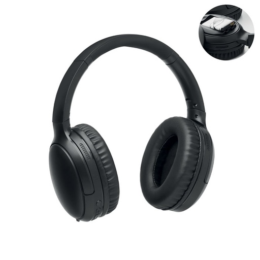 [MO3141-03] Foldable Headphones In Pouch