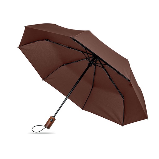 21" Auto Umbrella Wood Handle