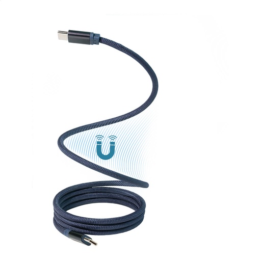 Magnetic 60w usb-c Cable