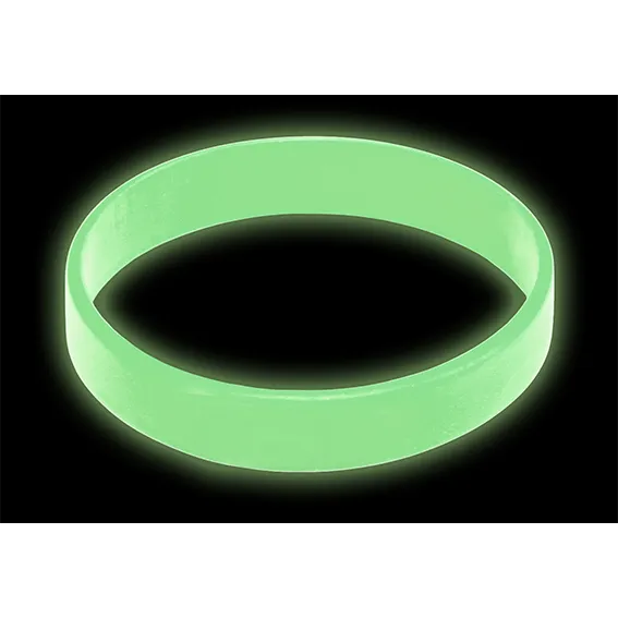[WBSCA9797] Silicone Wristband (Phosphorescent)