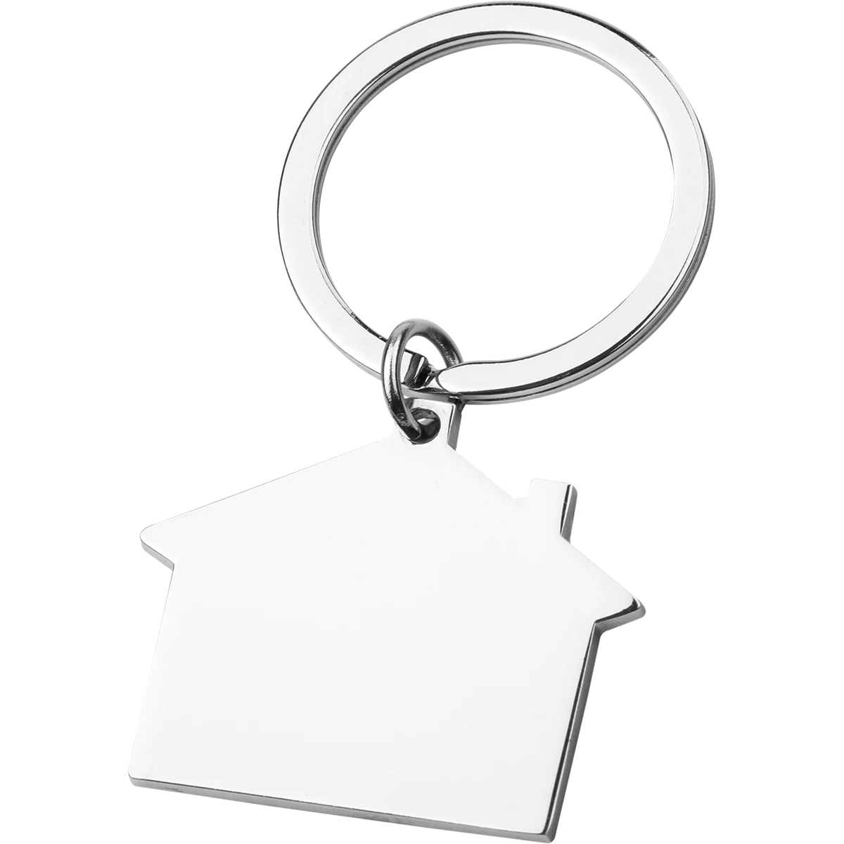 [KMHUS9595] House Keyring - All Silver