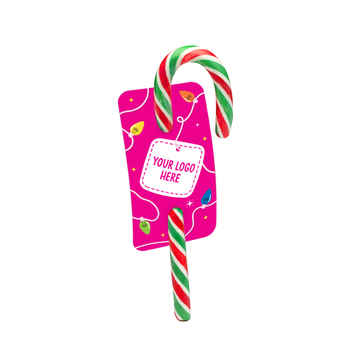 [100369] Winter Collection - Eco Info Card - Peppermint Candy Cane