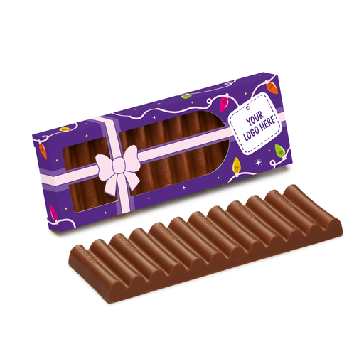 [100370-XMAS] Winter Collection - Eco 12 Baton Present Box - Milk Chocolate³