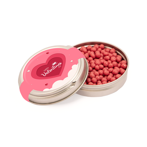 [100417] Valentines - Caviar Tin - Ruby Chocolate Pearls