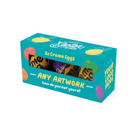 [100429] Easter - Eco Triple Egg Box - Creme Egg - x3