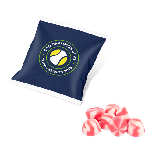 [100562] Tennis Season - Flow Bag - Strawberry Twists - 75g