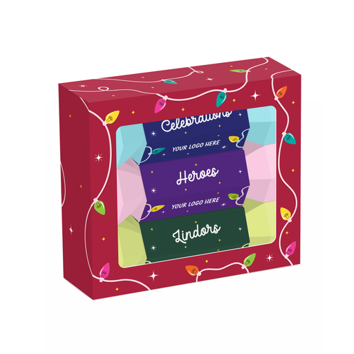 [100626] Winter Collection - Trio of Crackers - Celebrations, Lindor Truffles & Heroes