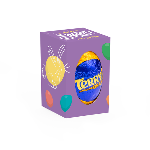 [100800] Easter - Eco Mini Egg Box - Terry's Chocolate Orange Egg