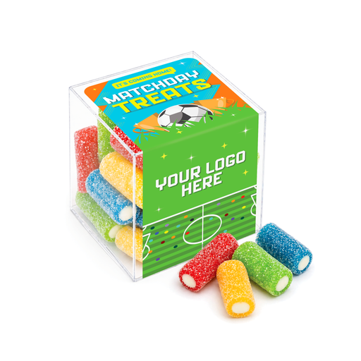 [100882] Matchday Treats - Clear Cube - Fizzy Bites