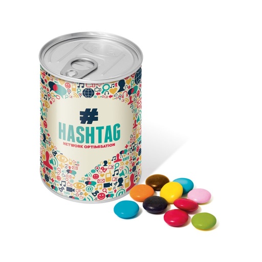 [101031] Maxi Ring Pull Tin - Cocoa Colours