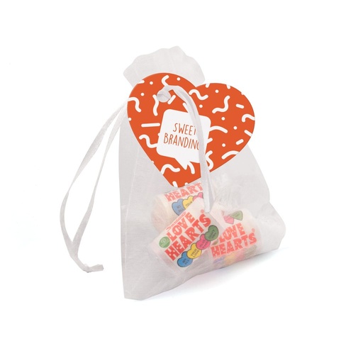 [104324] Organza Bag - Love Hearts®