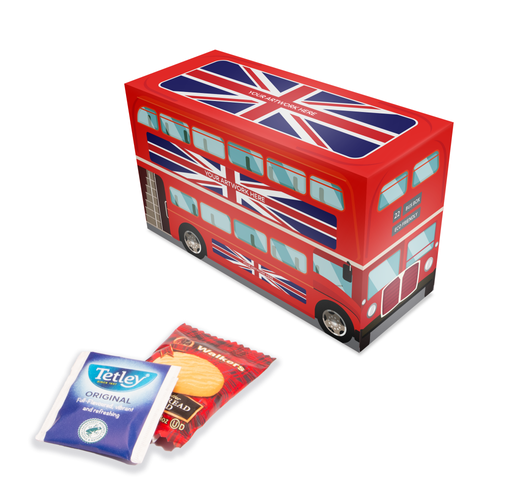 [106592] Eco Bus Box - Tea & Biscuits