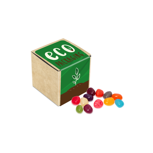 [107099] Eco Kraft Cube - Jelly Bean Factory® - 50g