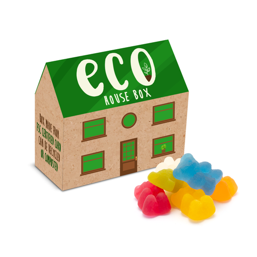 [107111] Eco House Box - Vegan Bears