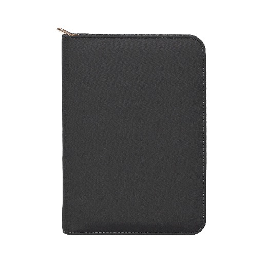 Aurelia Recycled Gold Zip Portfolio - A5