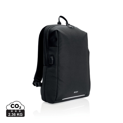[P763.161] Swiss Peak AWARE™ RFID and USB A laptop backpack