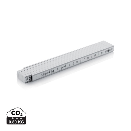 [P6501H-E] Fibreglass folding rule - 2m