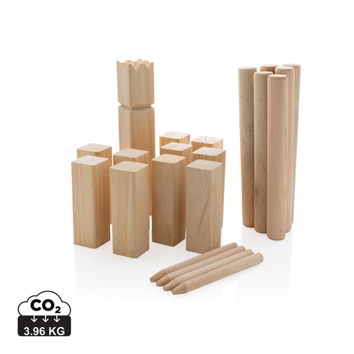 [P453.519] Wooden kubb set